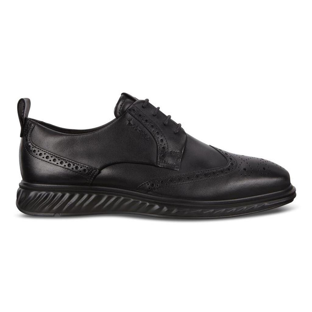 Chaussure Habillée Ecco St.1 Hybrid Lite Wingtip Homme Noir 5947-SWXBO